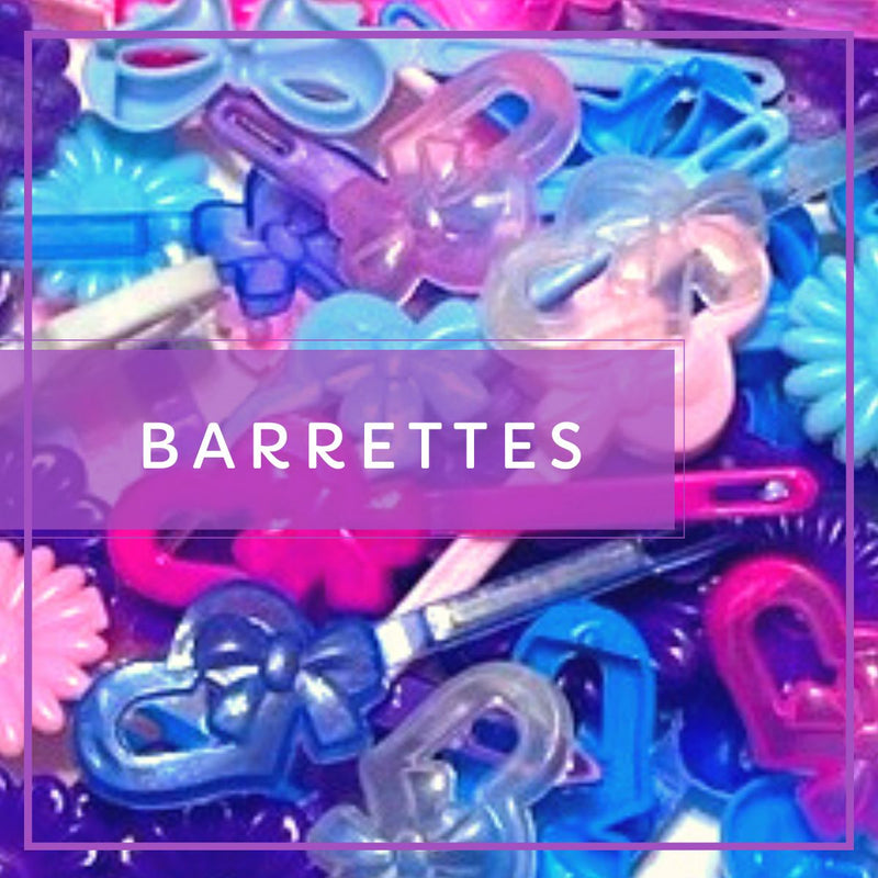 Pink Holographic Hair Beads – The Barrette Box