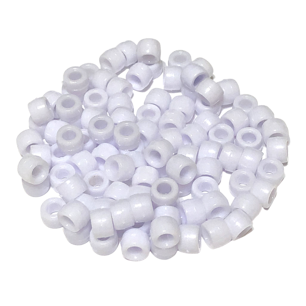White Hair Beads