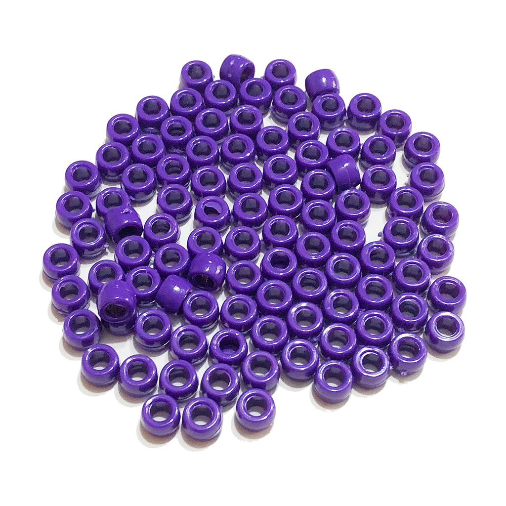 Purple Hair Beads