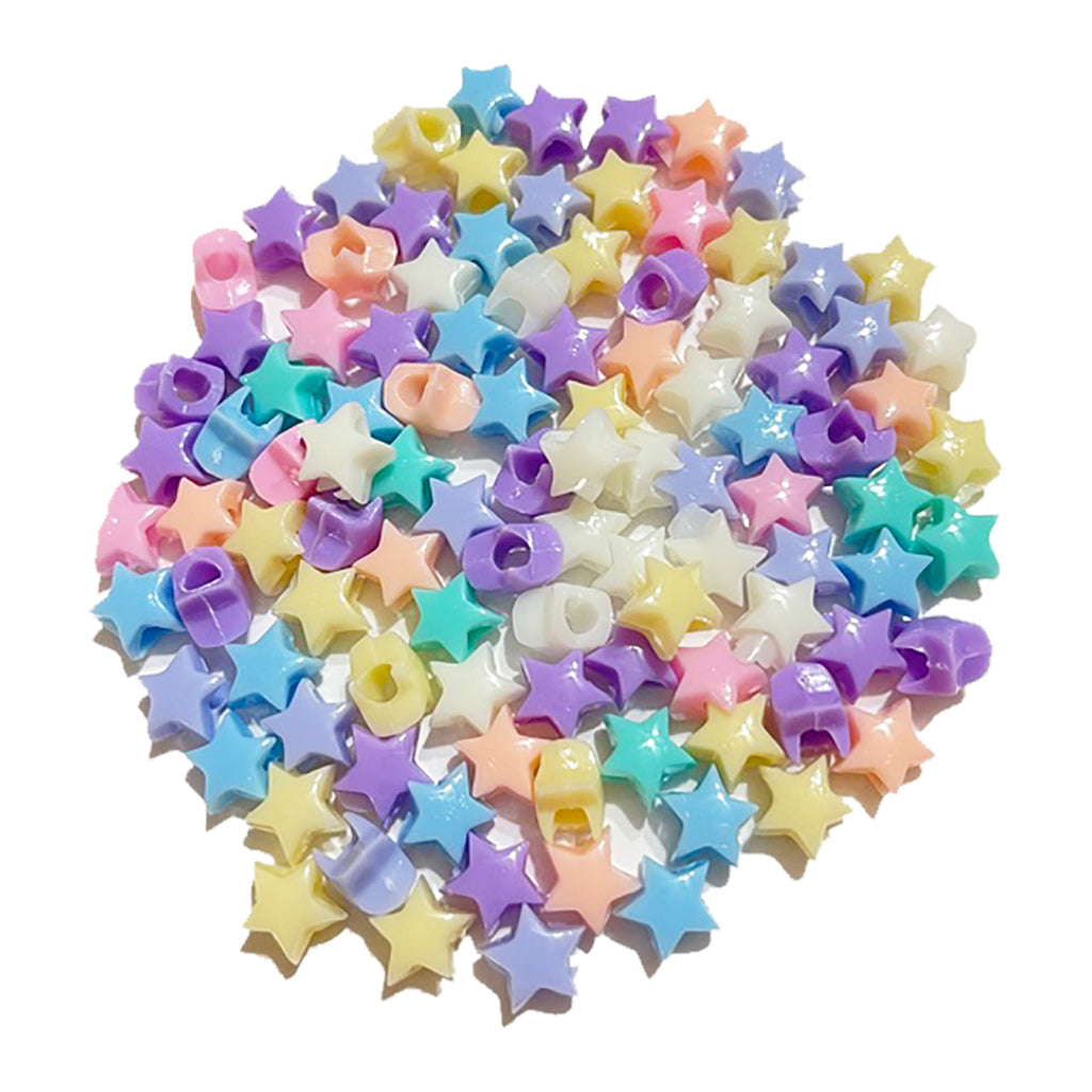 Coral Reef Star Beads – The Barrette Box