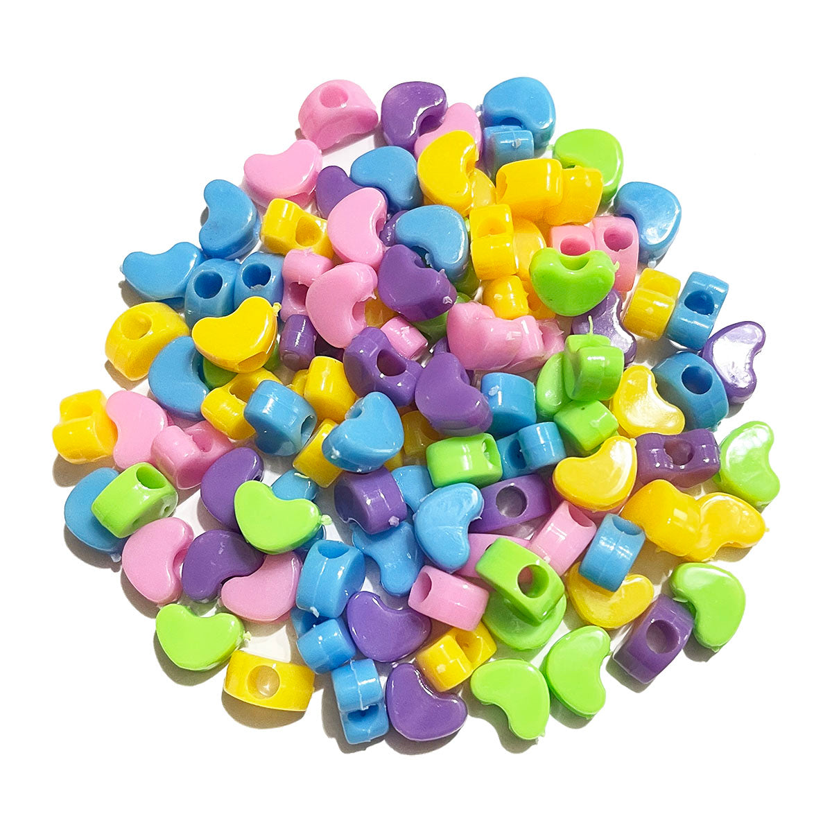 Be Mine Heart Hair Beads The Barrette Box